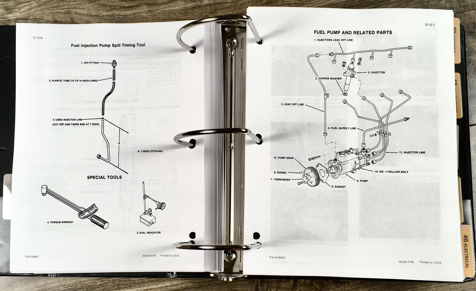 Case David Brown 1394 Tractor Service Manual Parts Catalog Repair Shop Set - Image 7