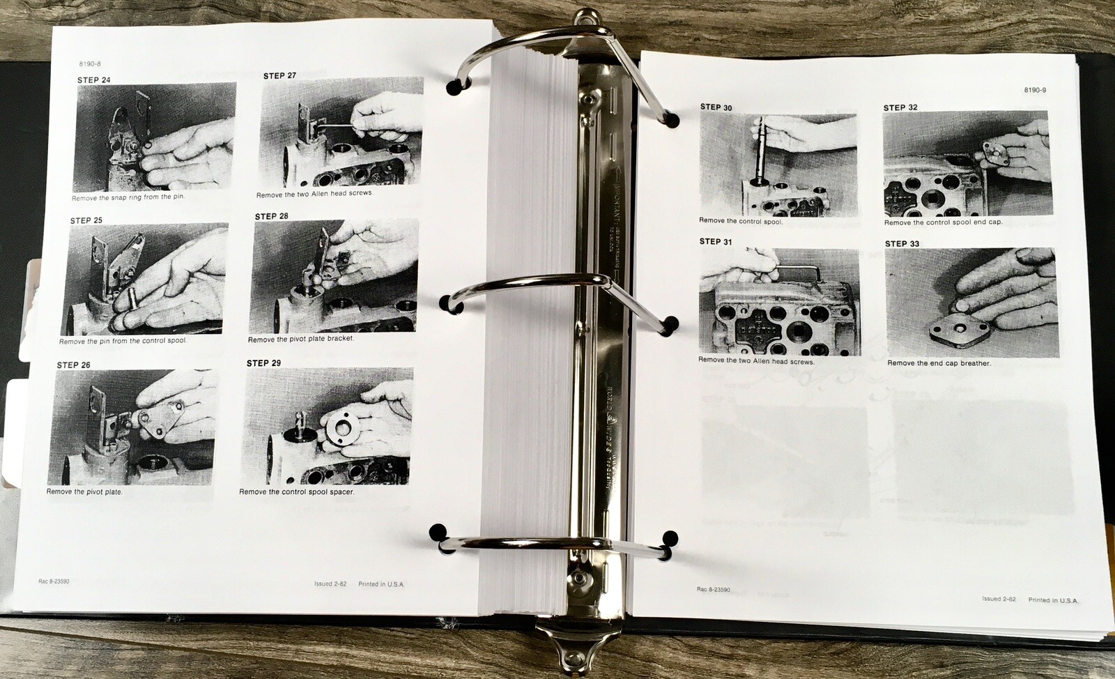 Case David Brown 1394 Tractor Service Manual Parts Catalog Repair Shop Set - Image 11