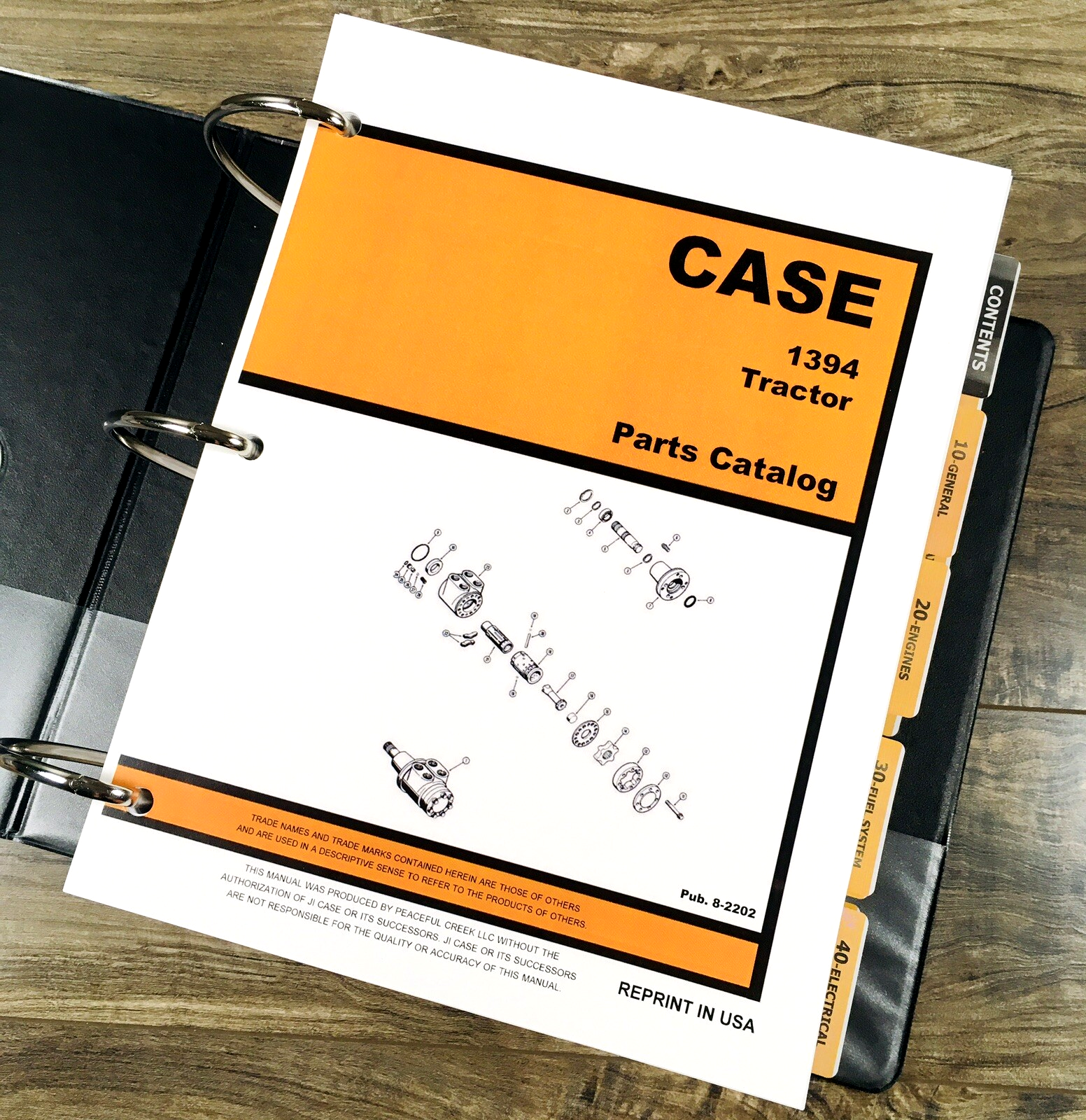 Case David Brown 1394 Tractor Service Manual Parts Catalog Repair Shop Set - Image 13