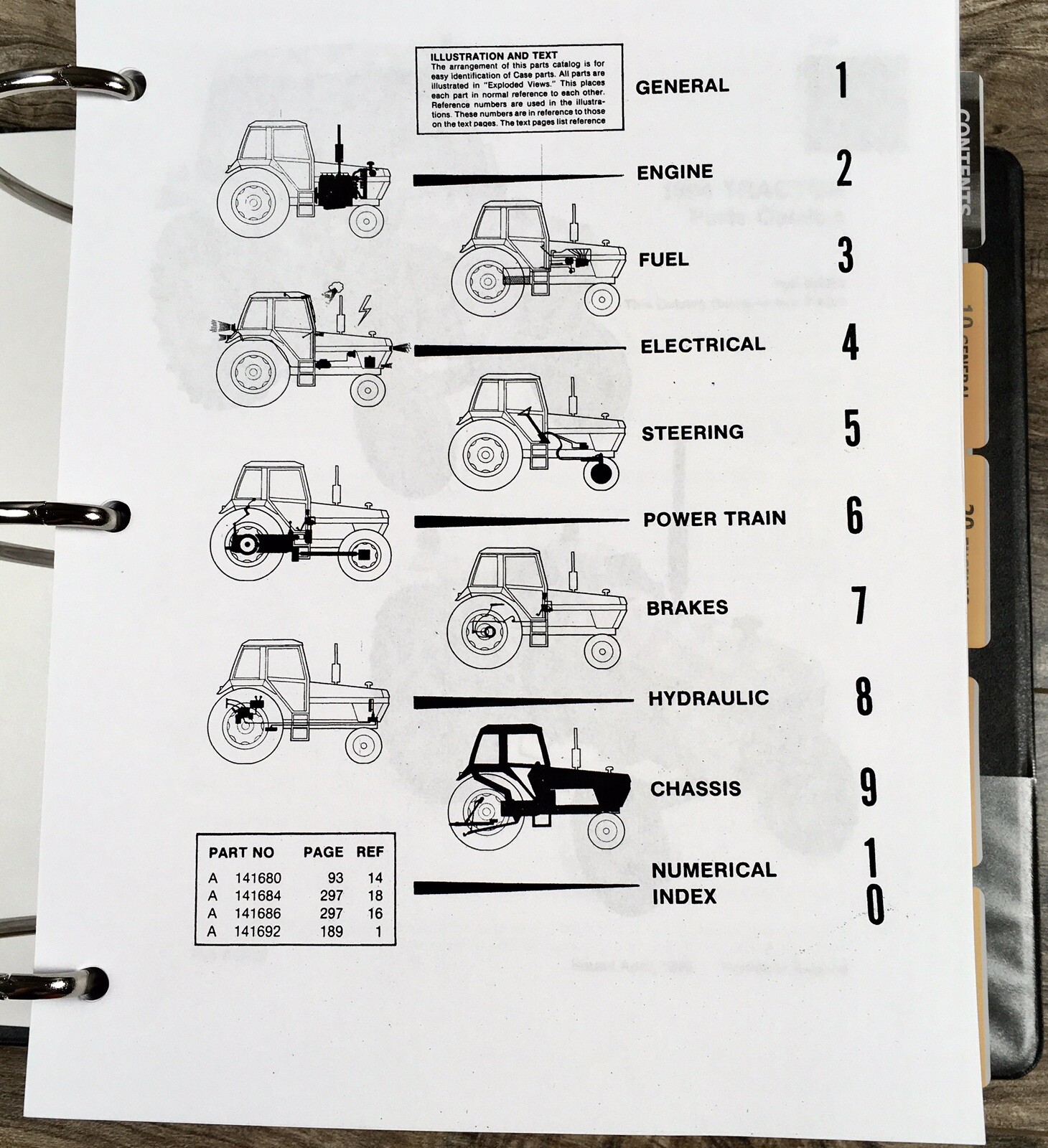 Case David Brown 1394 Tractor Service Manual Parts Catalog Repair Shop Set - Image 14
