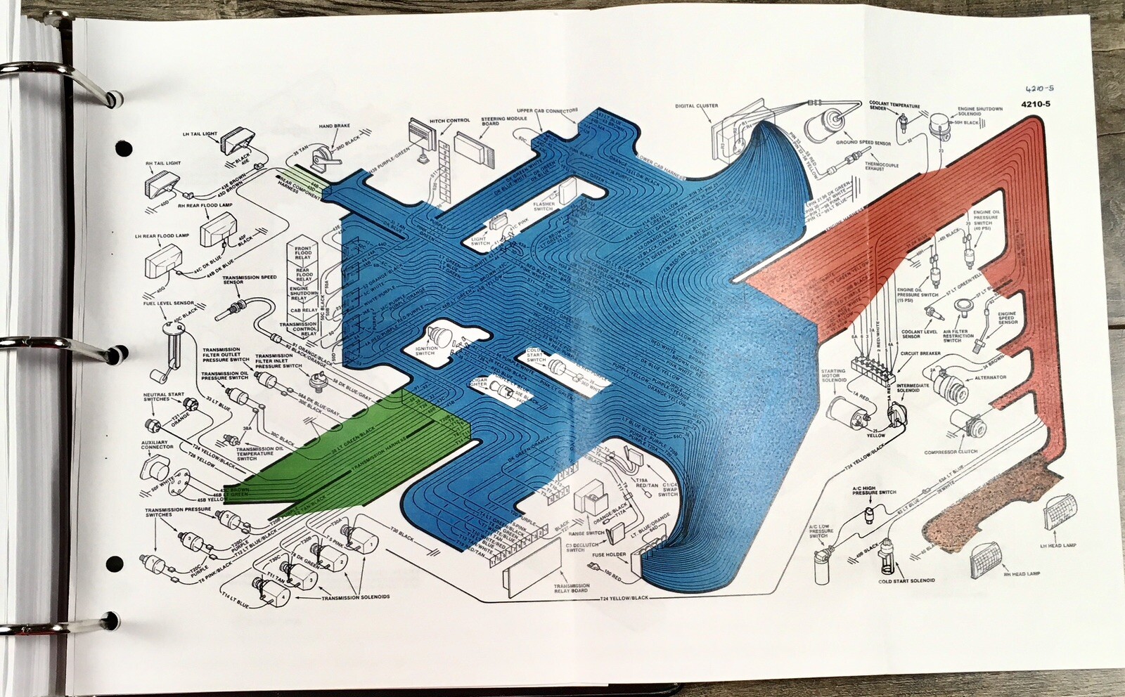 Case 4494 Tractor Service Manual Parts Catalog Repair Shop Set Assembly Book - Image 5