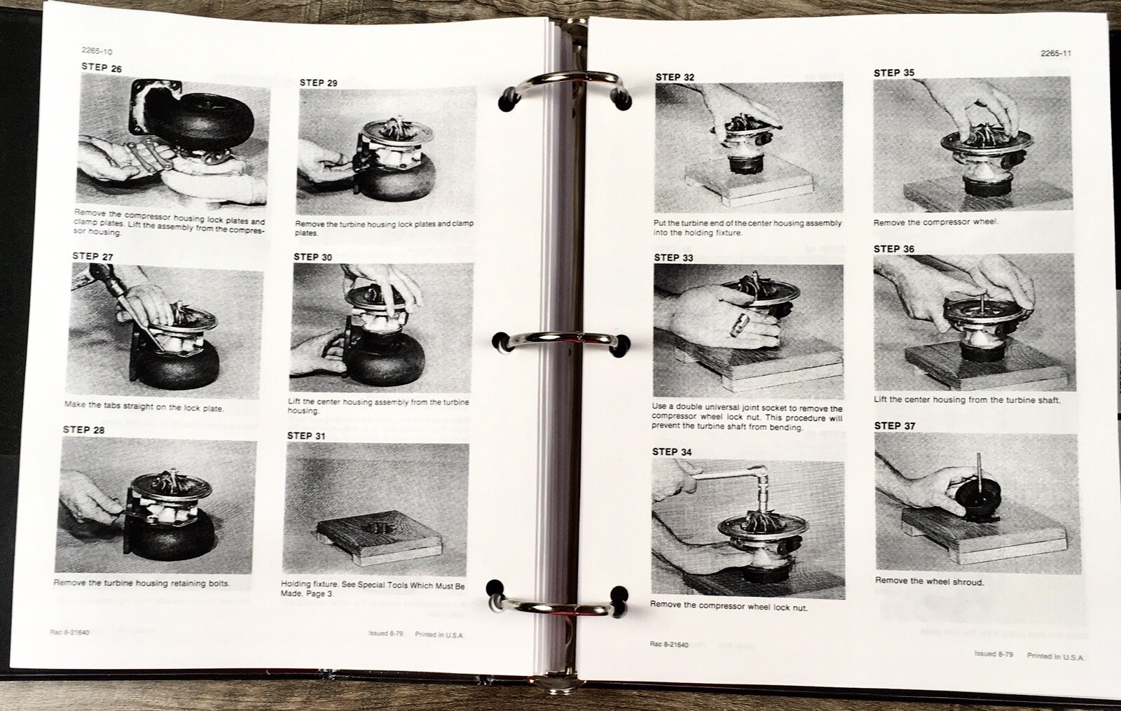 Case 4494 Tractor Service Manual Parts Catalog Repair Shop Set Assembly Book - Image 9