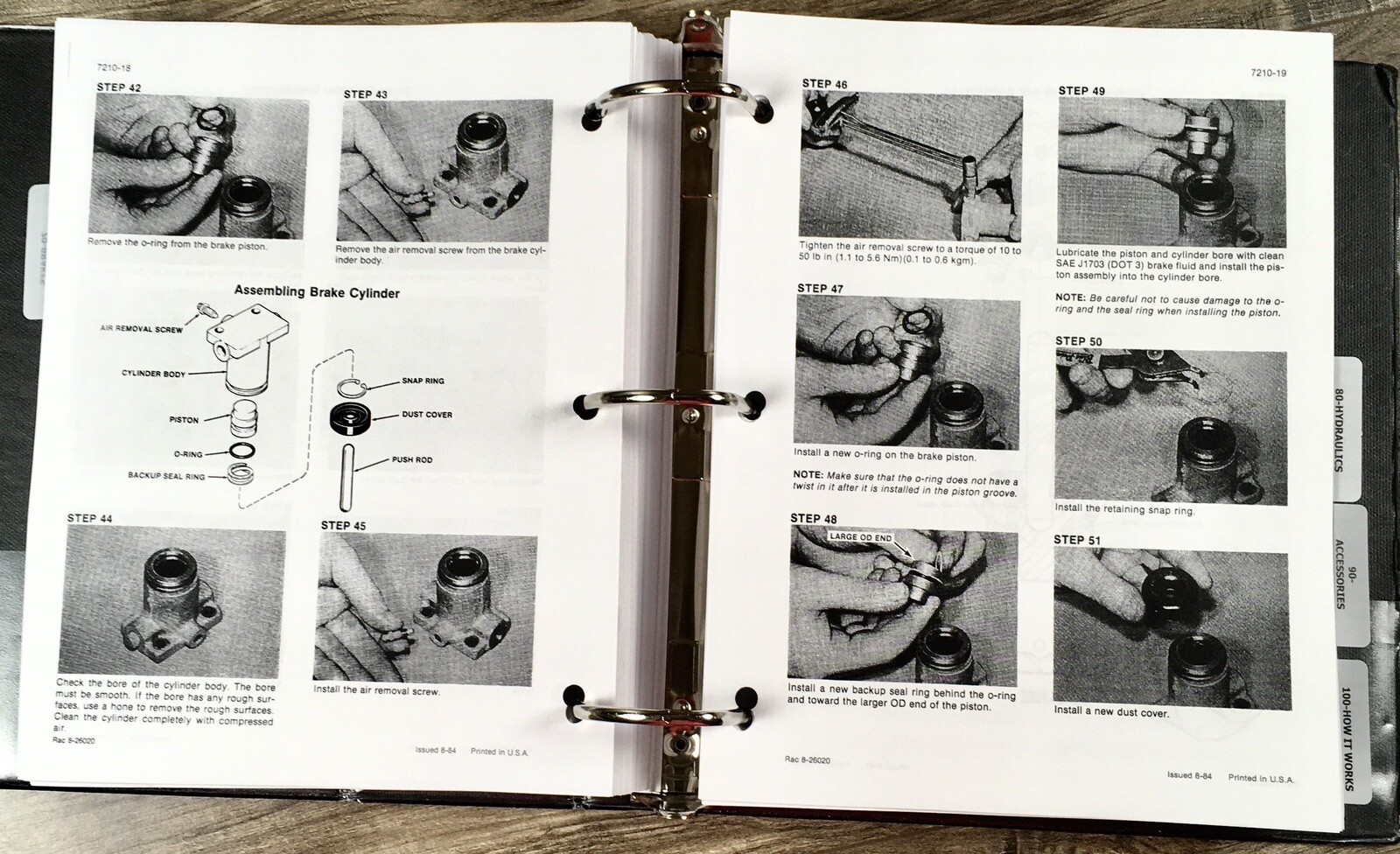 Case 4494 Tractor Service Manual Parts Catalog Repair Shop Set Assembly Book - Image 18