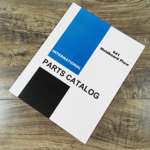 Farmall International 641 Moldboard Plow Parts Manual Catalog Assembly Schematic