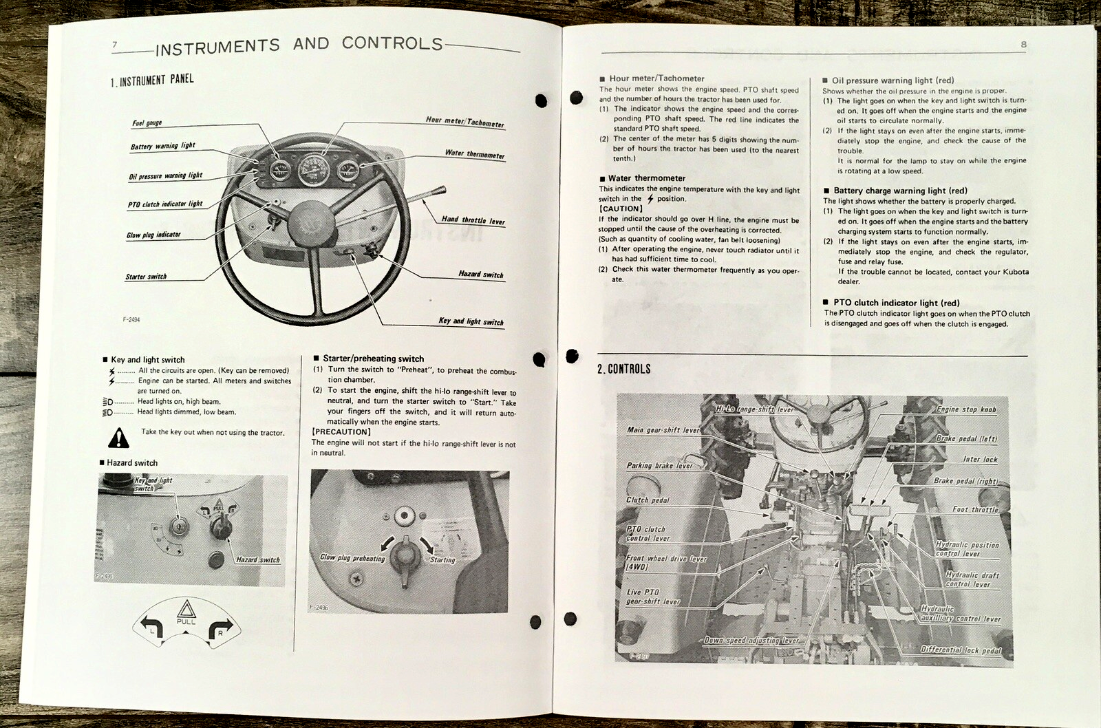 Kubota M4050 M4050DT Tractor Operators Manual Owners Book Maintenance Adjustment - Image 4