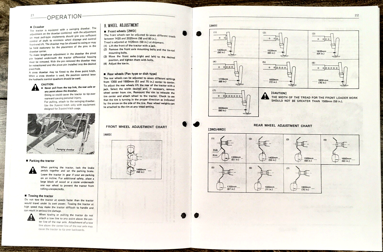 Kubota M4050 M4050DT Tractor Operators Manual Owners Book Maintenance Adjustment - Image 5