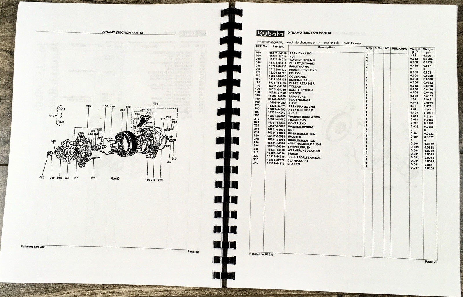 Kubota R400 R400B Wheel Loader Tractor Parts Manual Catalog Book Assembly - Image 6