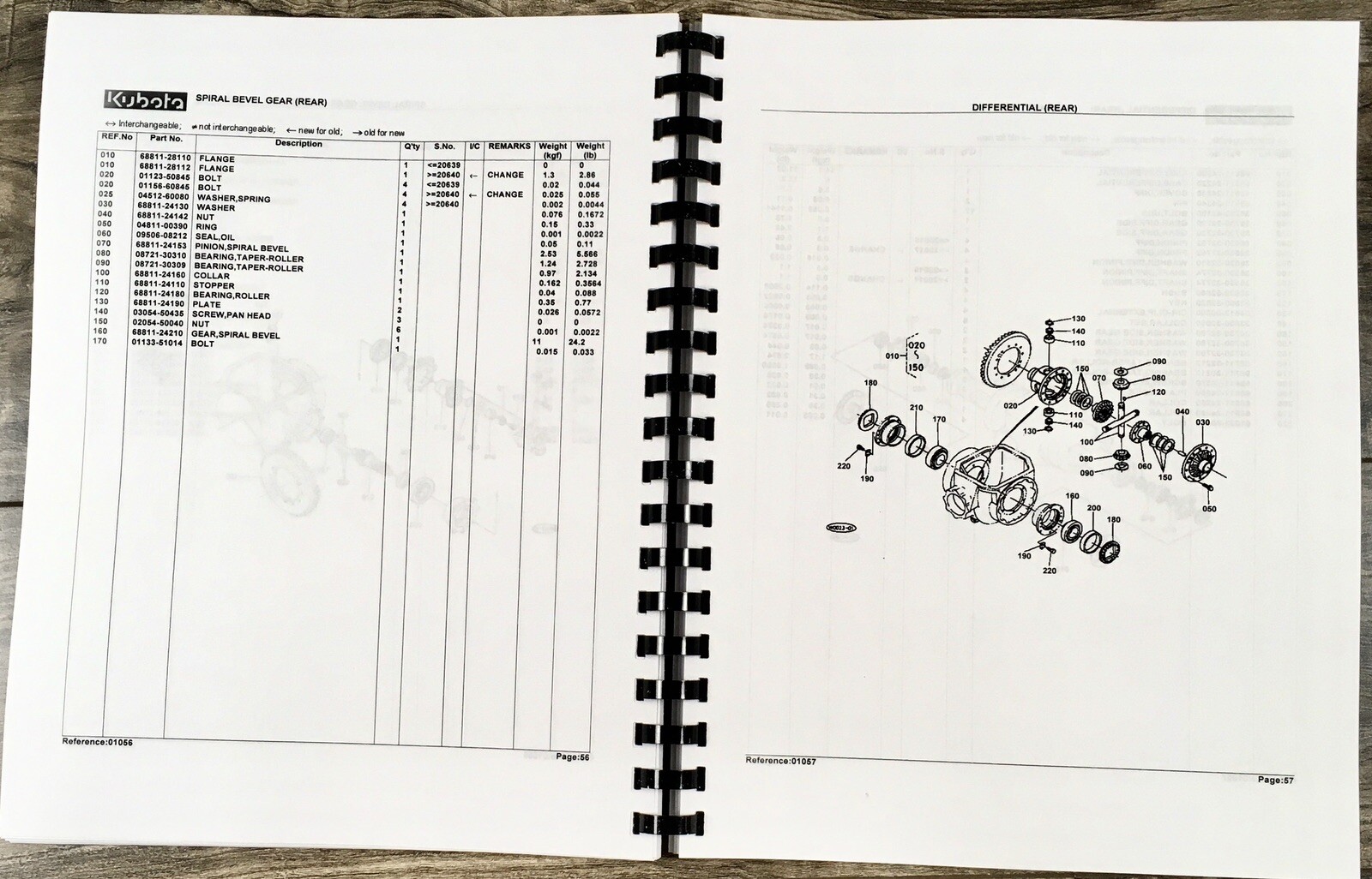 Kubota R400 R400B Wheel Loader Tractor Parts Manual Catalog Book Assembly - Image 8