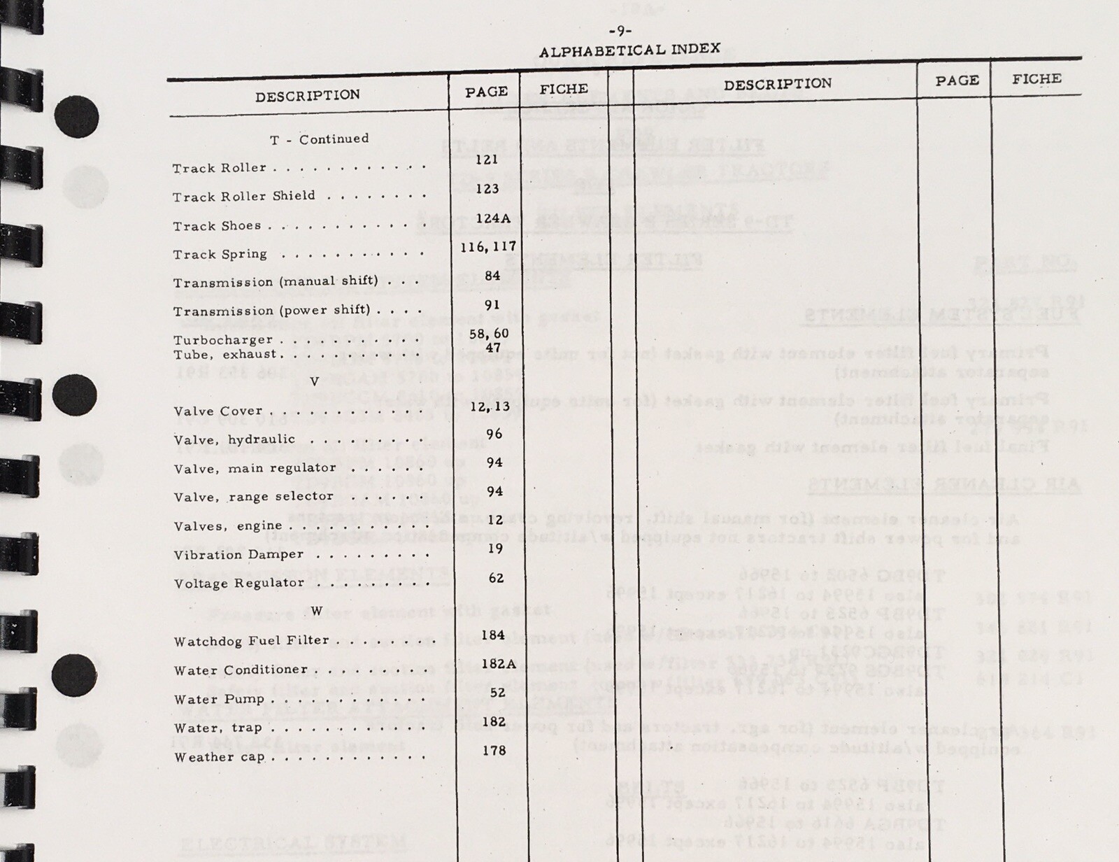 International TD-9 Series B TD-9B Crawler Tractor Bulldozer Parts Manual Catalog - Image 5