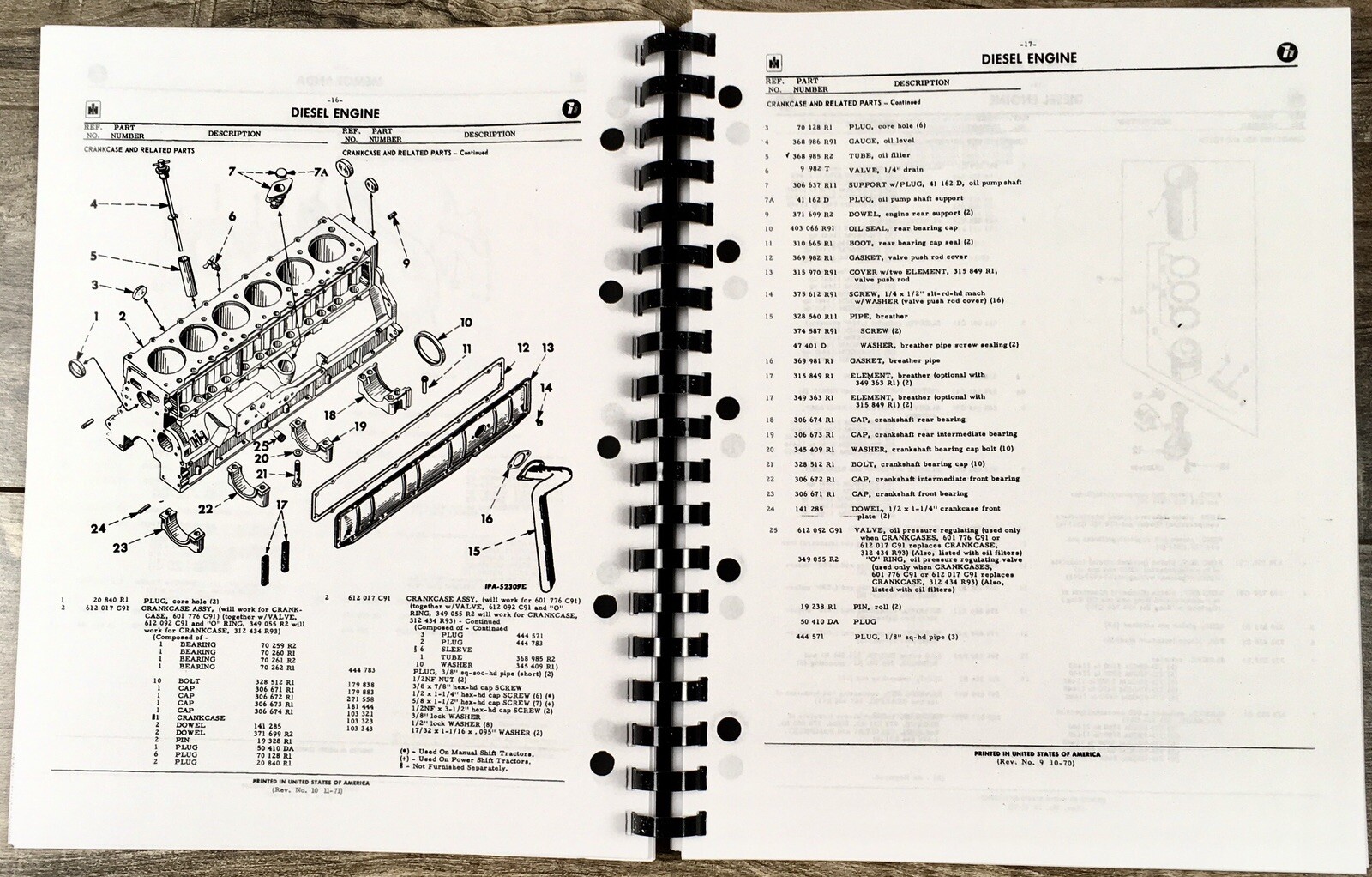 International TD-9 Series B TD-9B Crawler Tractor Bulldozer Parts Manual Catalog - Image 6