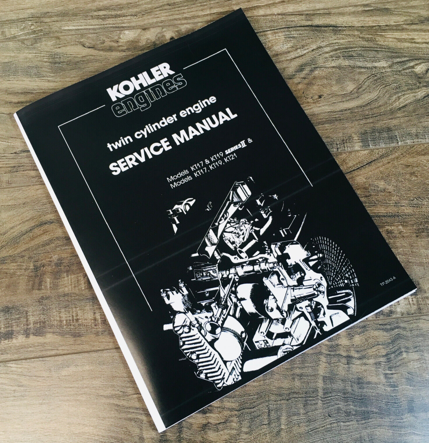 Kohler KT17 Series II Engine Service Manual for John Deere 317 Garden Tractor