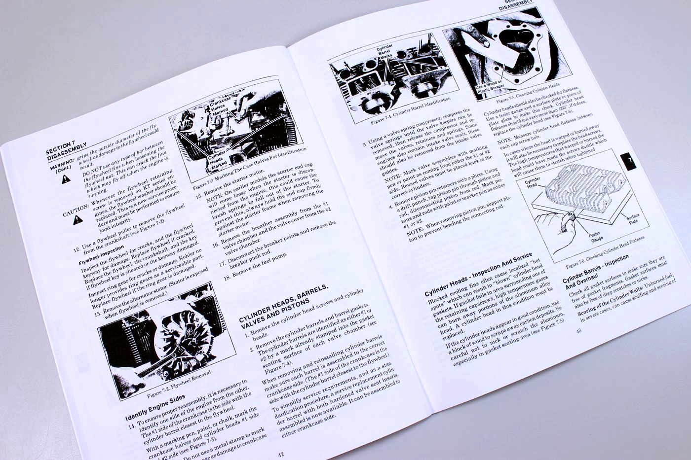 Kohler KT17 Series II Engine Service Manual for John Deere 317 Garden Tractor - Image 5