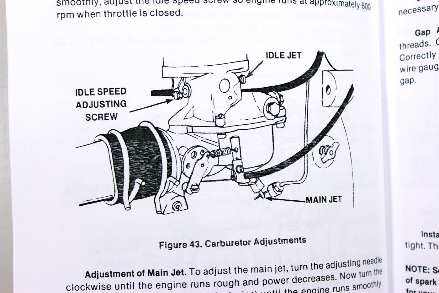 Kohler KT17 Series II Engine Service Manual for John Deere 317 Garden Tractor - Image 7