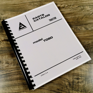 Allis Chalmers 7080 Tractor Parts Manual Catalog Book Assembly Schematics Views