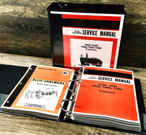 Allis Chalmers 7040 Tractors Service Manual Parts Repair Shop Catalog Workshop