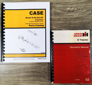 Case D DC DV DO DC-3 DC-4 Manual Parts Catalog Operators Set 5600000-After