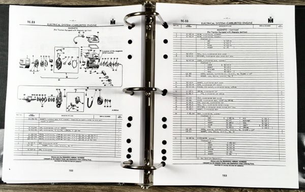 Farmall International 450 Diesel Tractor Service Manual Parts Operators Set Shop - Image 23