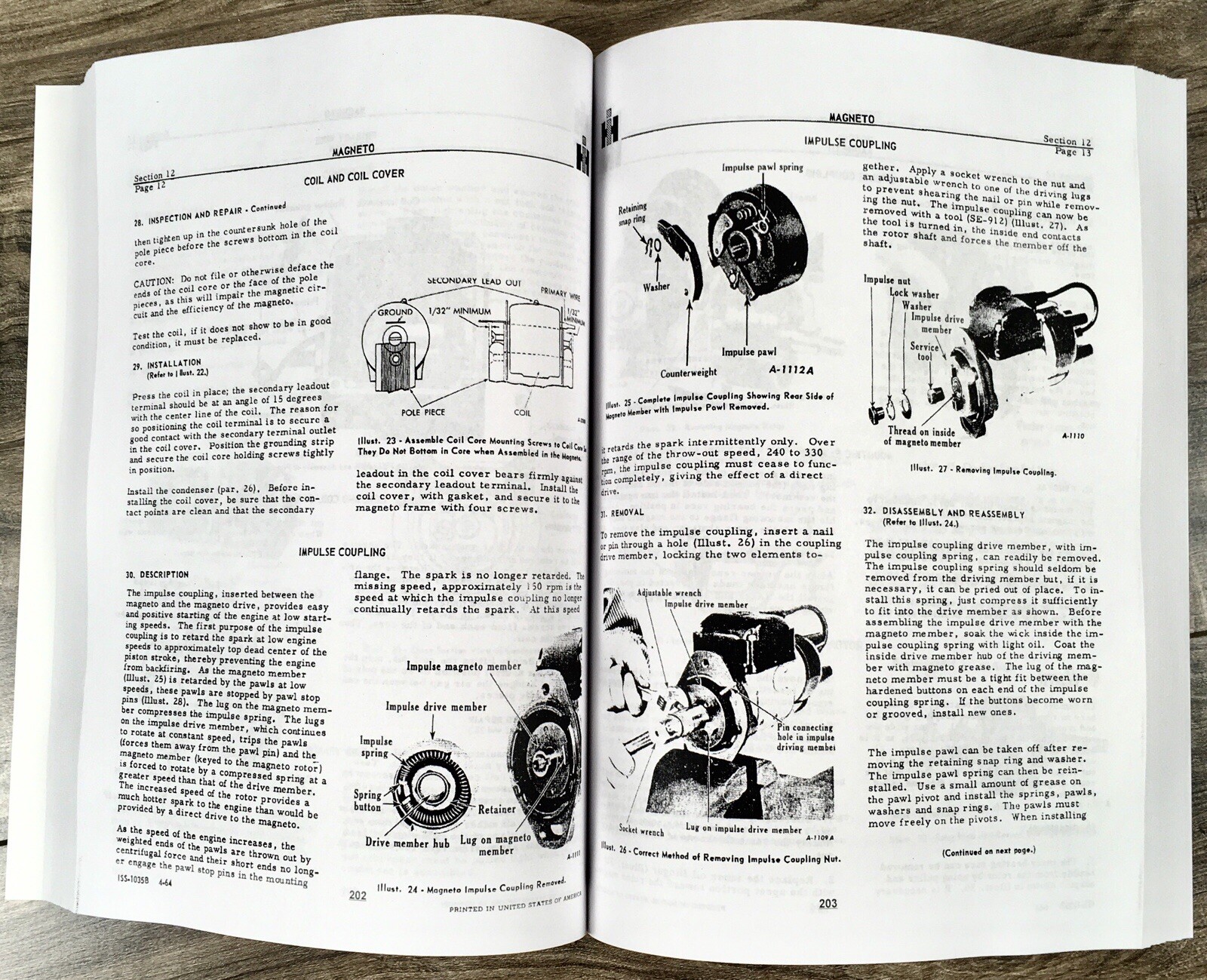 International W-400 W-450 Tractor Service Parts Manual Set Shop Repair Catalog - Image 7