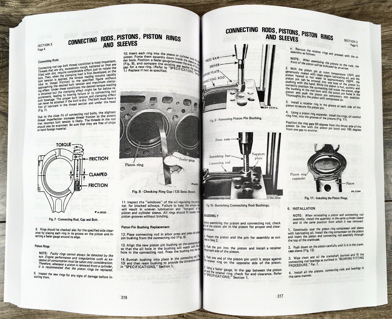 International W-400 W-450 Tractor Service Parts Manual Set Shop Repair Catalog - Image 8