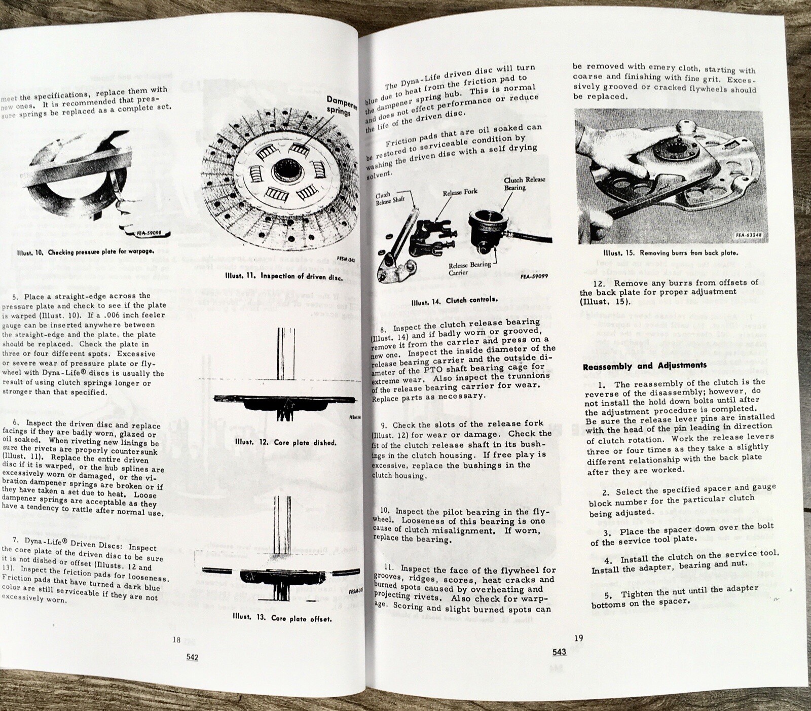 International W-400 W-450 Tractor Service Parts Manual Set Shop Repair Catalog - Image 9
