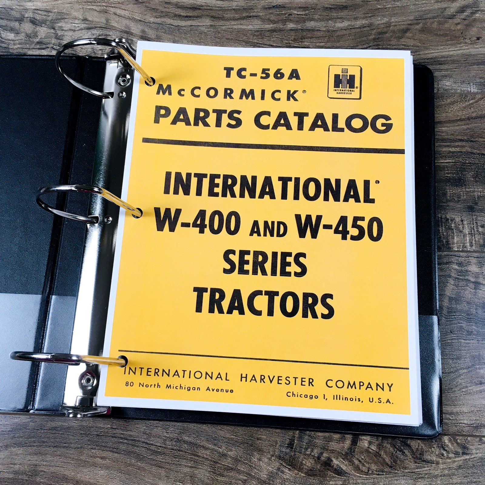 International W-400 W-450 Tractor Service Parts Manual Set Shop Repair Catalog - Image 13