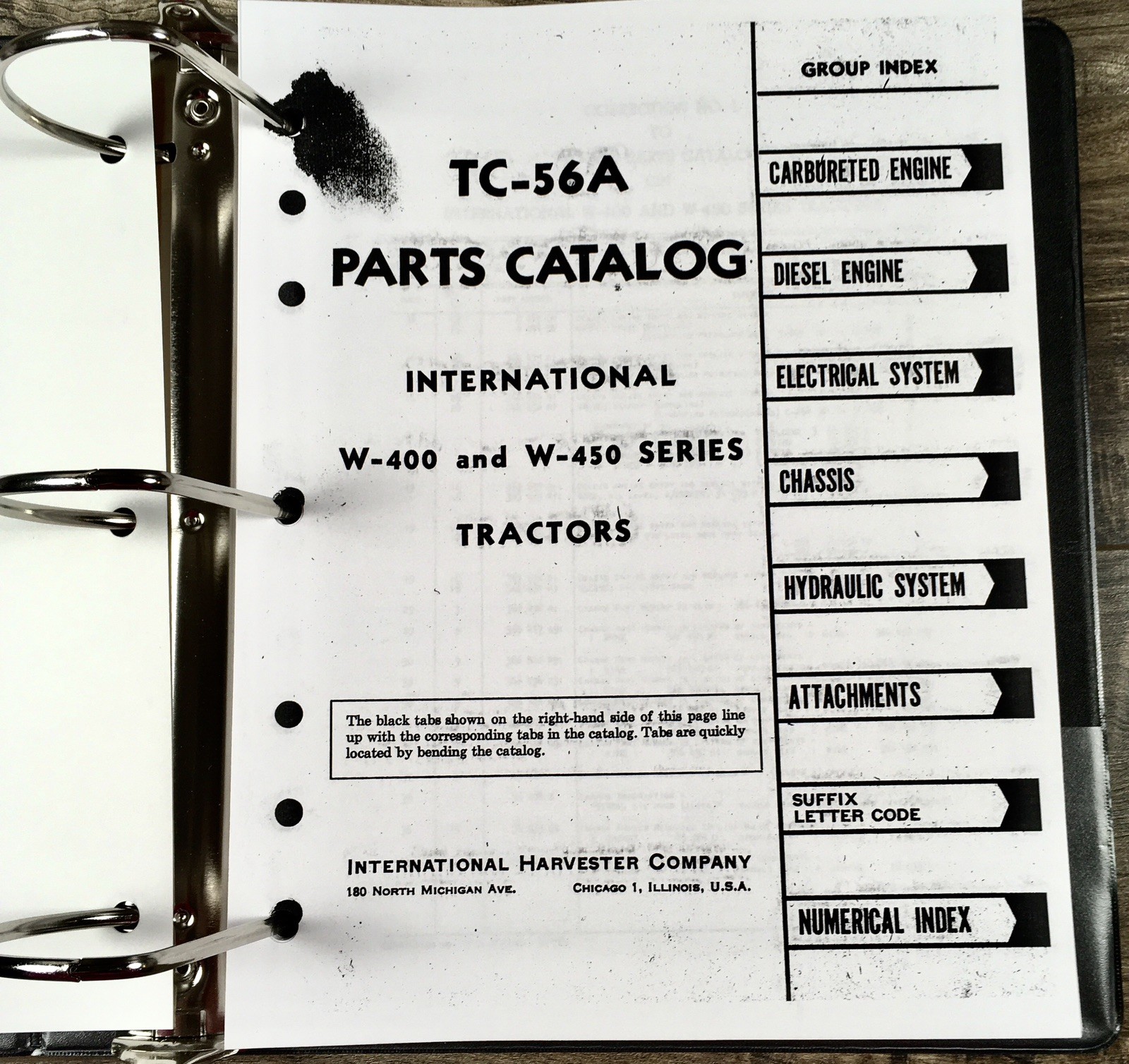 International W-400 W-450 Tractor Service Parts Manual Set Shop Repair Catalog - Image 14