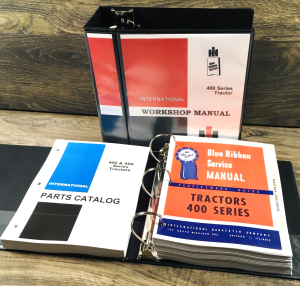 Farmall International 450 Tractor Service Parts Manual Set Shop Repair Catalog