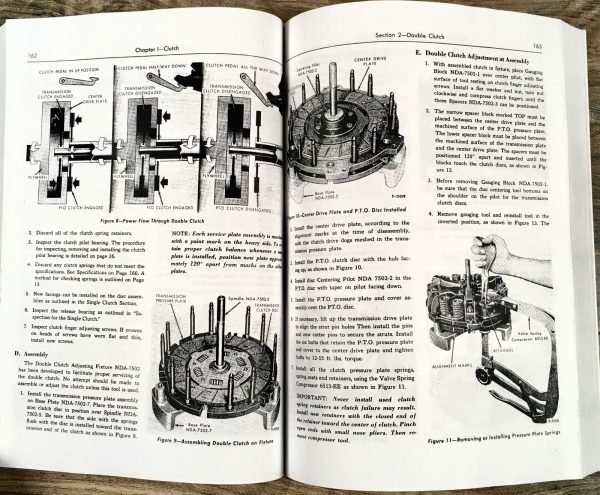 Ford 1871-D 1881-D Diesel Tractor Service Manual Parts Operators Repair Shop Set - Image 24