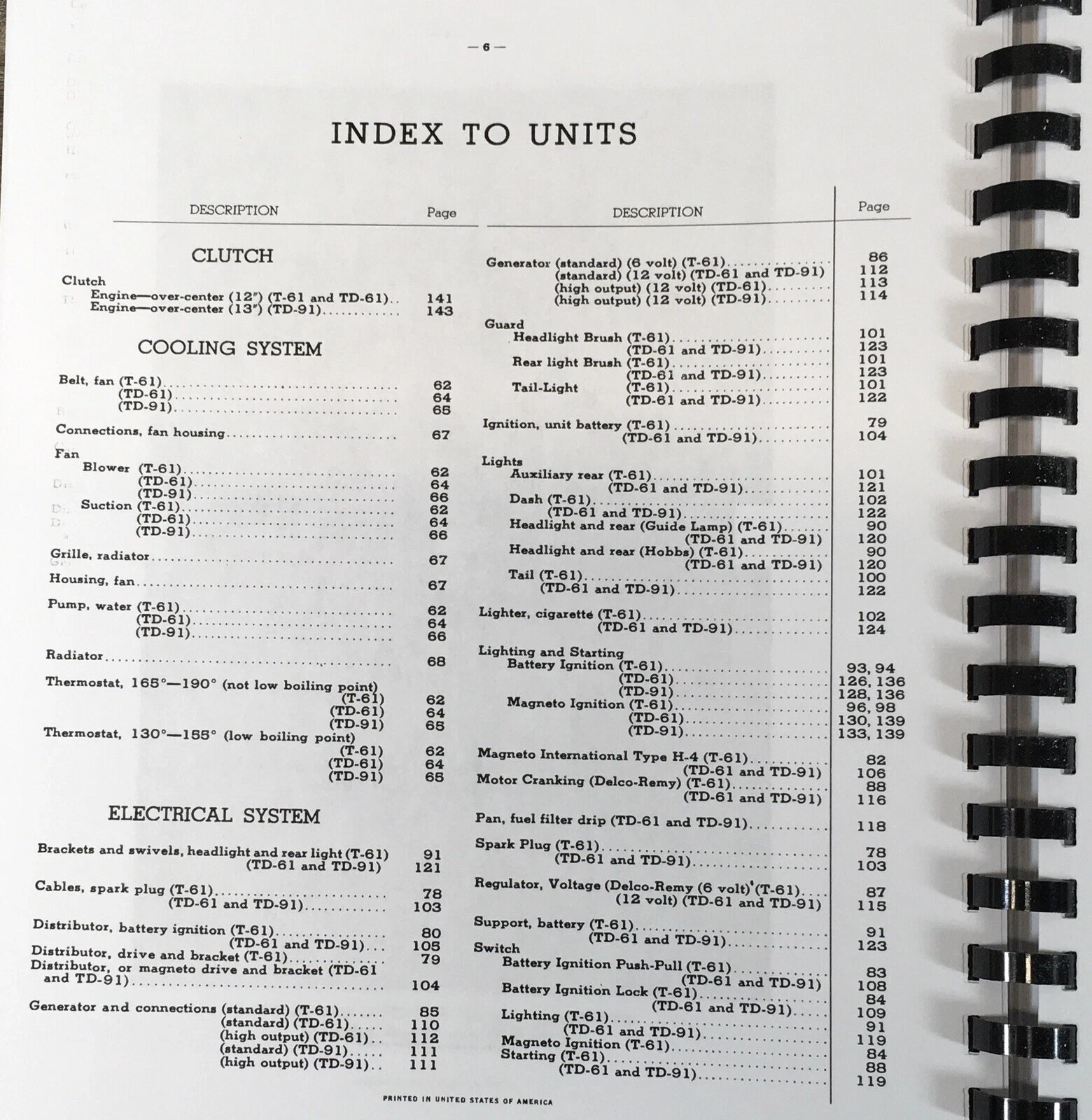 International TD-9 91 Series Crawler Tractor Service Parts Manual Set Repair TD9 - Image 3