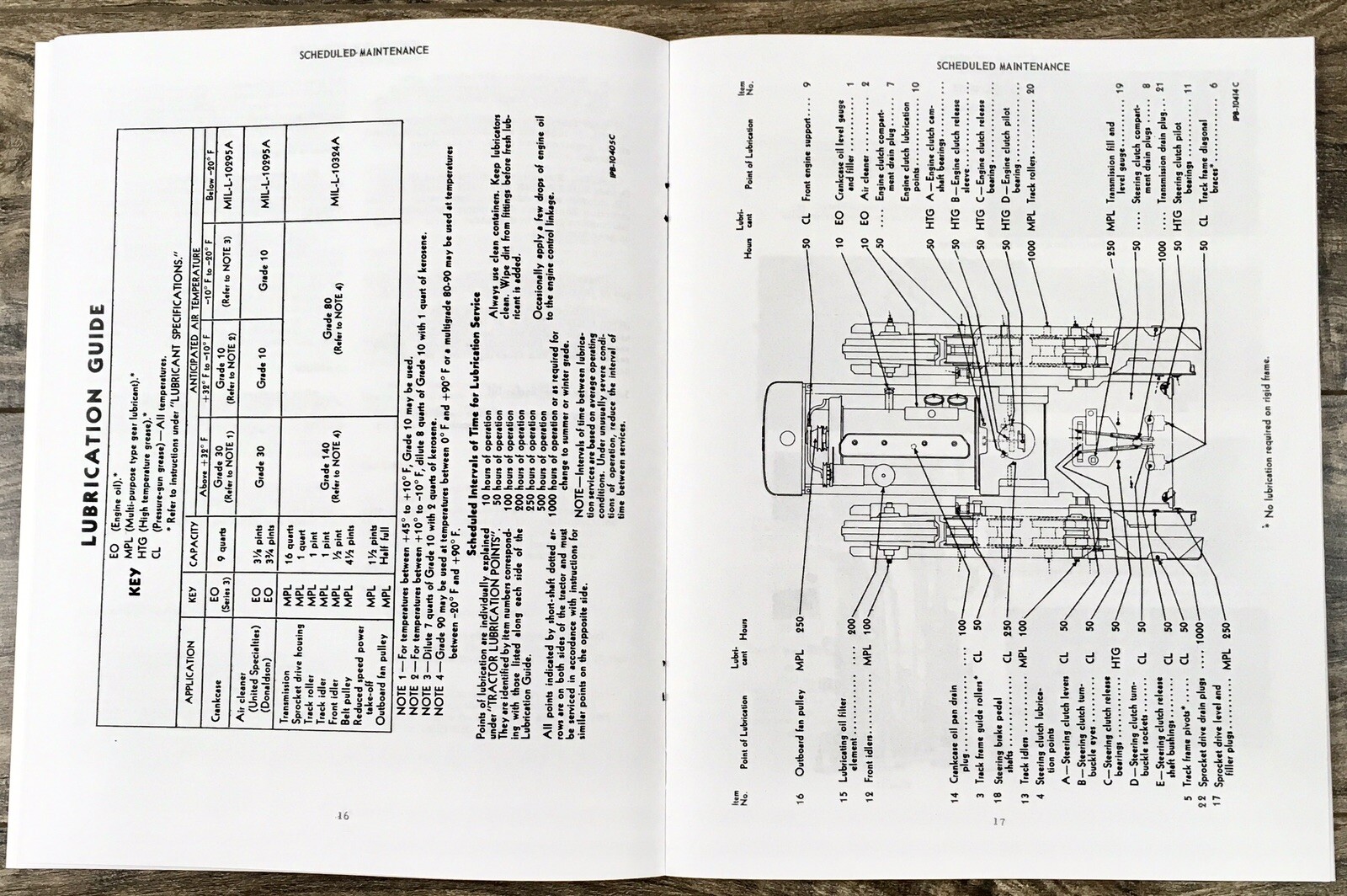 International TD-6 62 Series Crawler Tractor Service Parts Operators Manual Set - Image 11