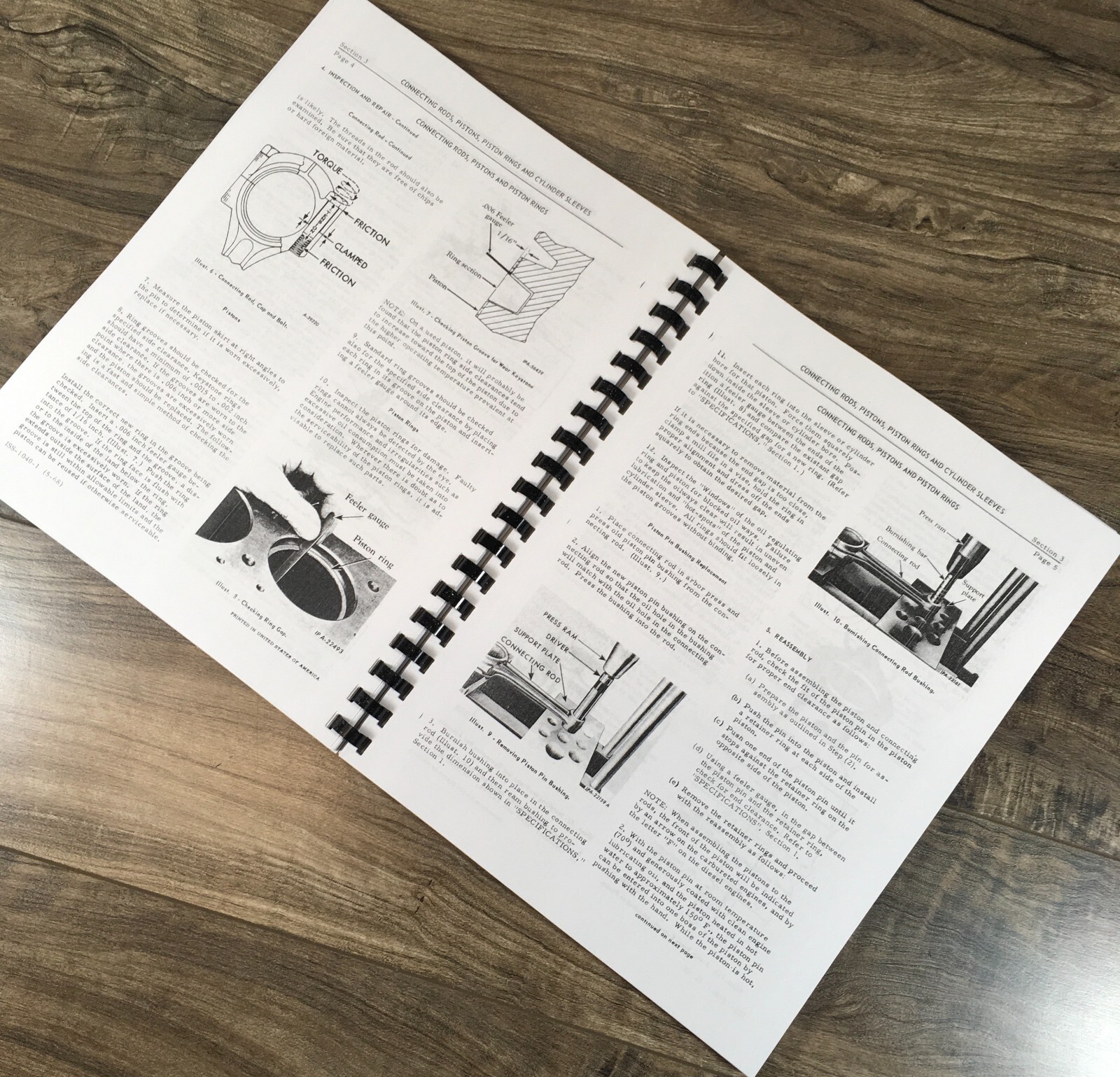 International T-6 TD-6 62 Series Crawler Tractor Service Parts Manual Set Repair - Image 13