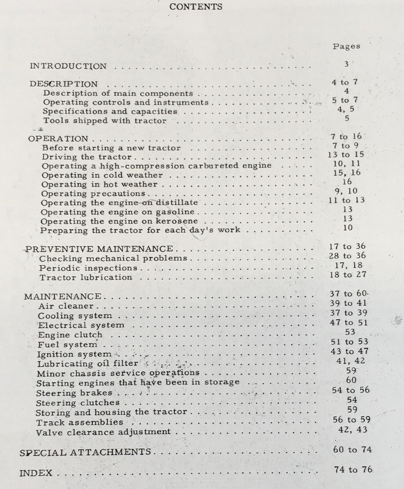 International T-6 61 Series Crawler Tractor Service Parts Operators Manual Set - Image 2