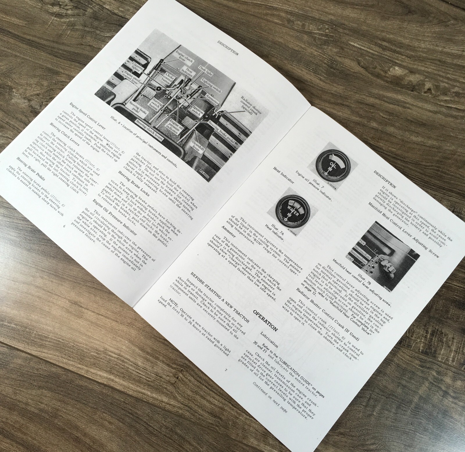 International T-6 61 Series Crawler Tractor Service Parts Operators Manual Set - Image 13