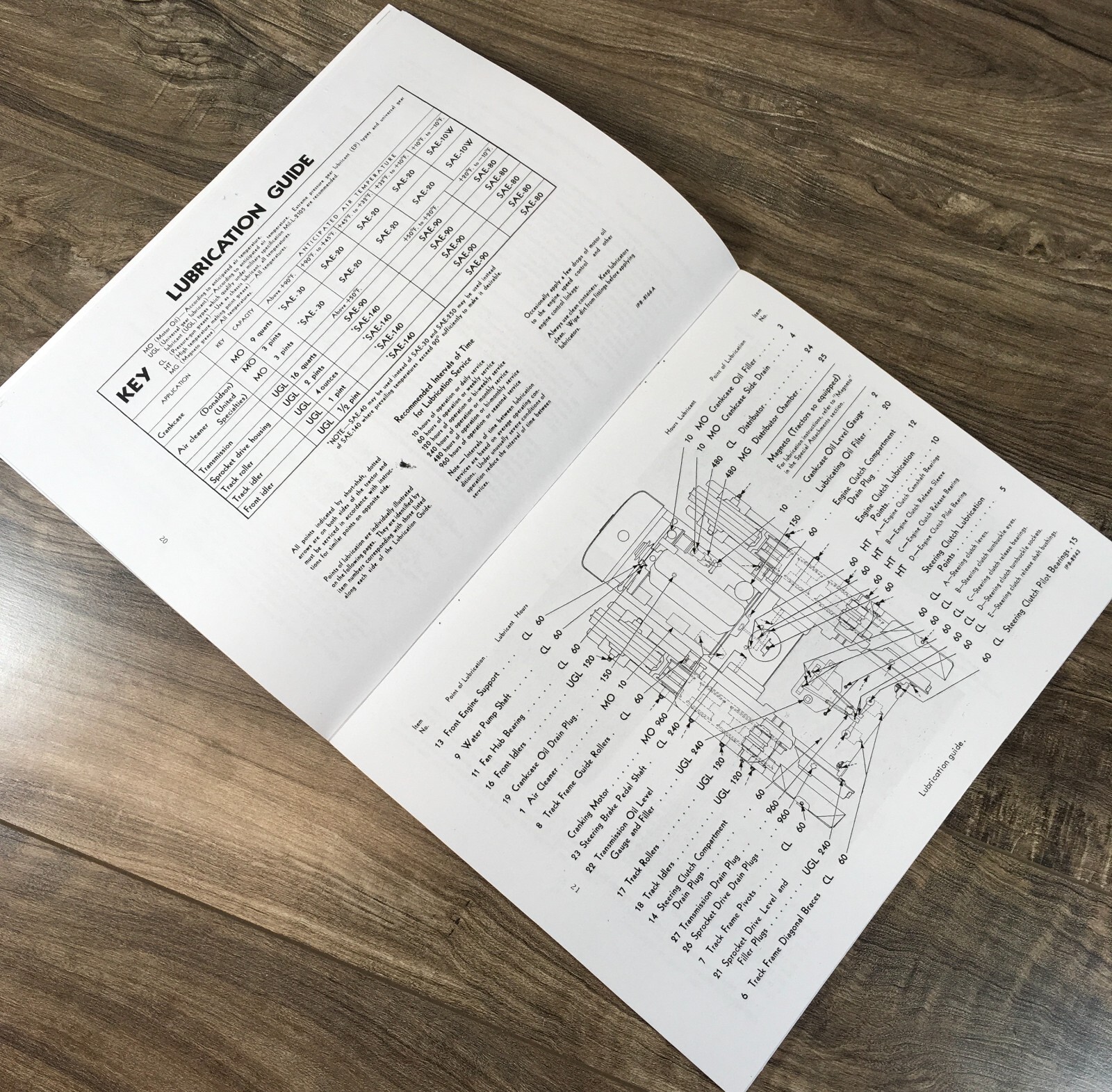 International T-6 61 Series Crawler Tractor Service Parts Operators Manual Set - Image 16