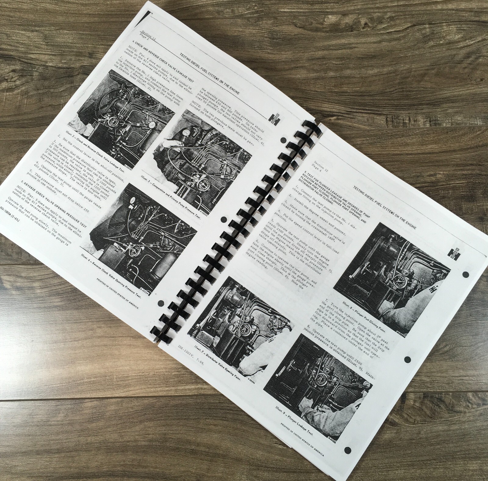 International TD-9 91 Series Crawler Tractor Service Parts Operators Manual Set - Image 17