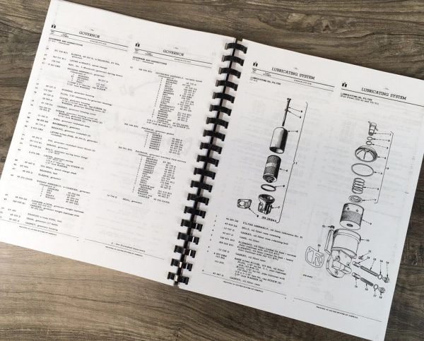 International TD-9 91 Series Crawler Tractor Service Parts Operators Manual Set - Image 23