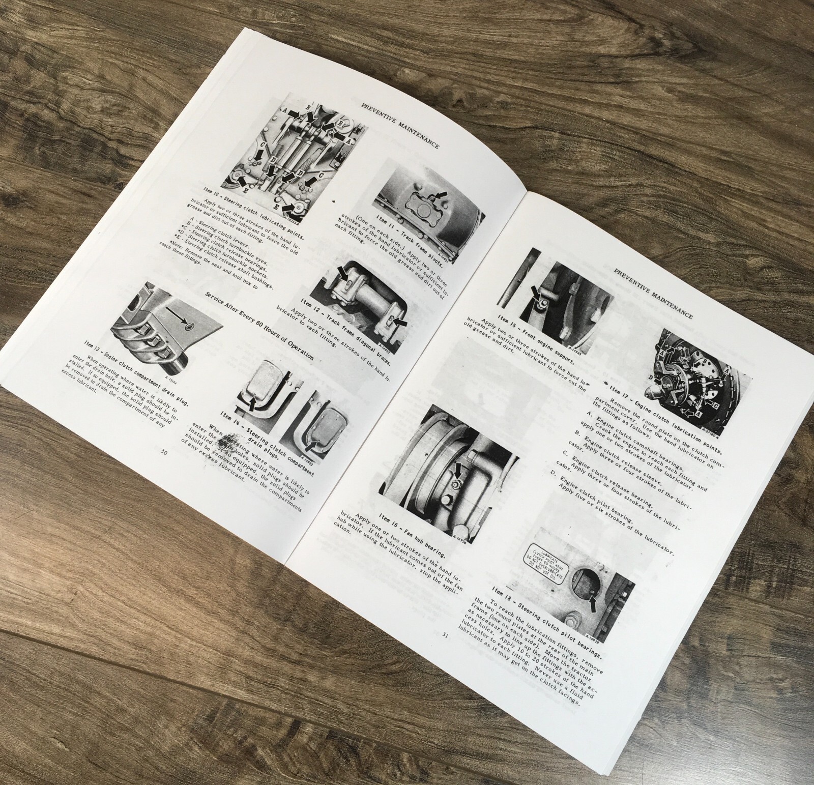 International TD-6 Crawler Tractor Service Parts Operators Manual Set Repair - Image 7