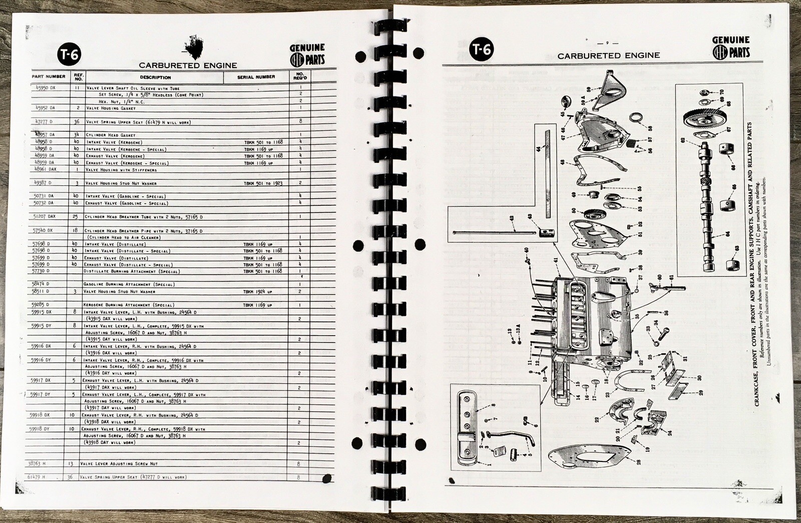International TD-6 Crawler Tractor Service Parts Operators Manual Set Repair - Image 16