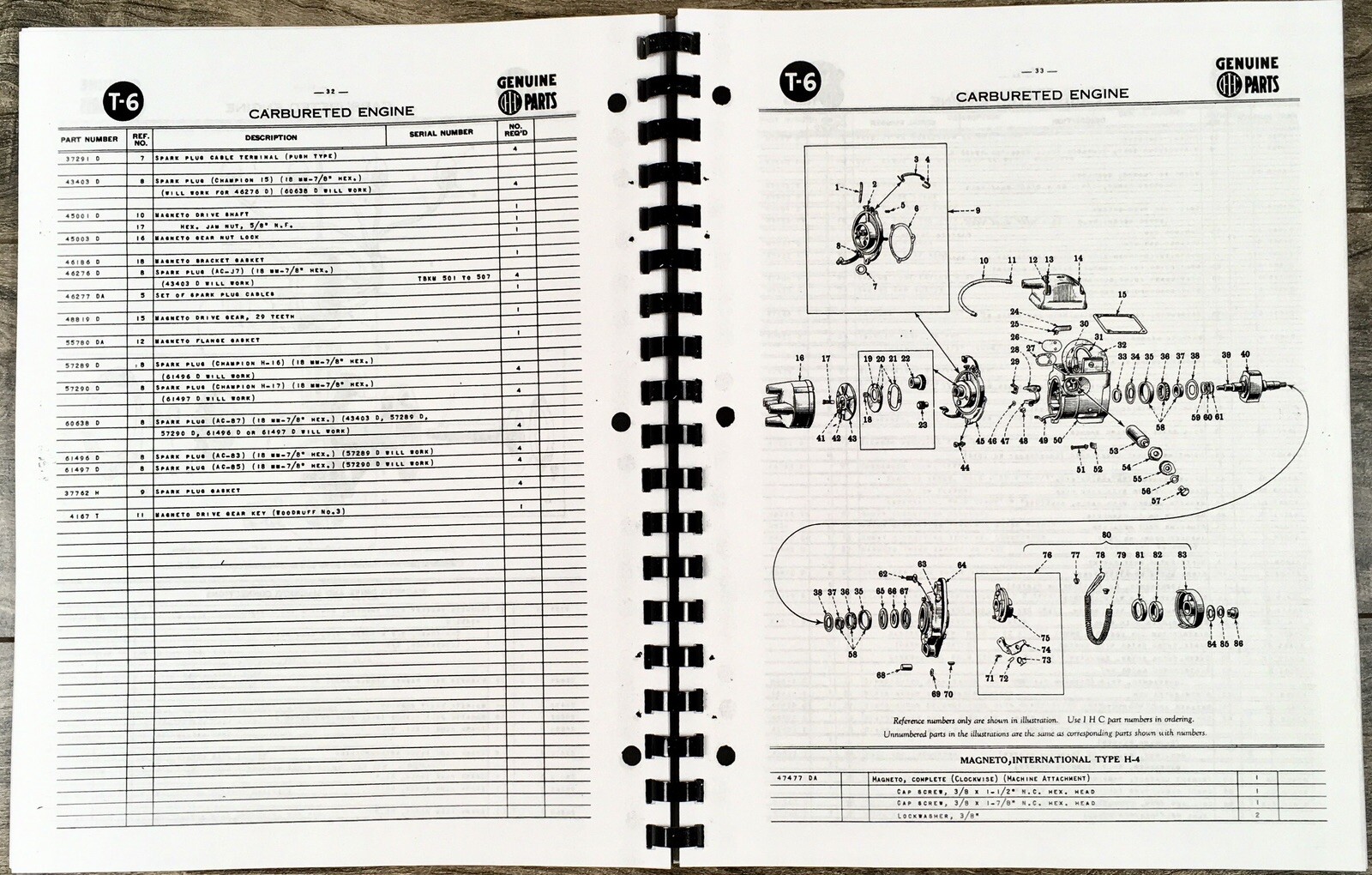 International TD-6 Crawler Tractor Service Parts Manual Set Repair Catalog Book - Image 11