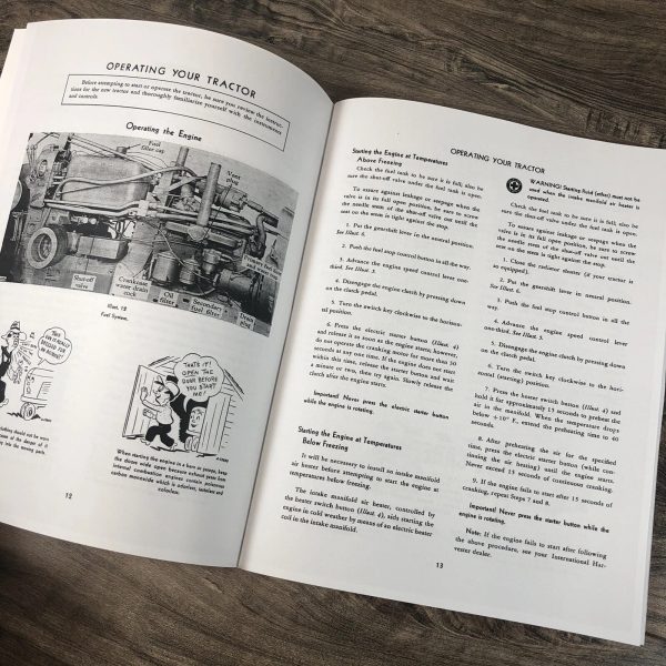 Farmall 350 Diesel Tractor Service Parts Operators Manual Set Catalog Repair - Image 22