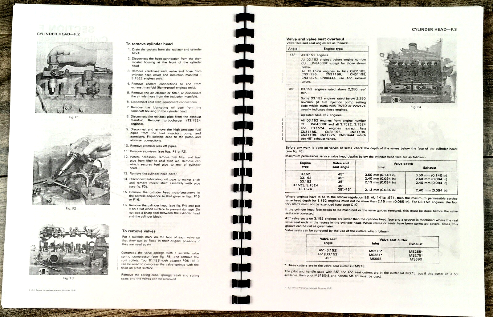 Service Manual for Perkins A3.152 T3.1524 Diesel Engine Repair Shop Workshop - Image 4