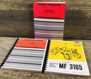 Massey Ferguson MF 3165 Diesel Industrial Tractor Service Manual Parts Workshop