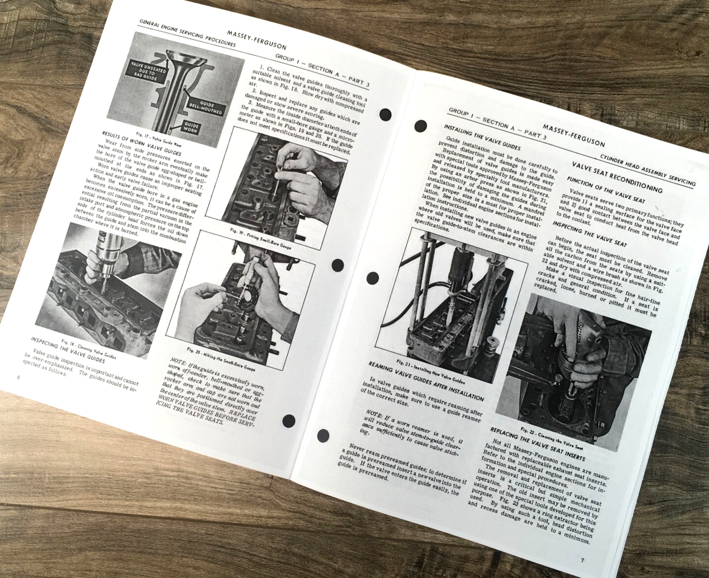 Massey Ferguson MF 3165 Gas Industrial Tractor Service Manual Parts Operators - Image 12