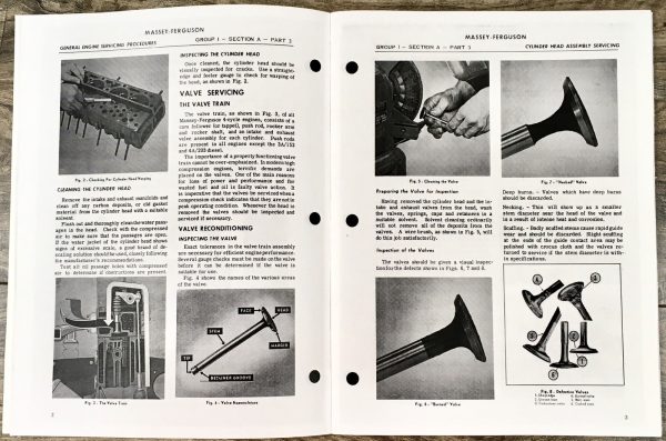 Massey Ferguson MF 3165 Gas Industrial Tractor Service Manual Parts Operators - Image 22