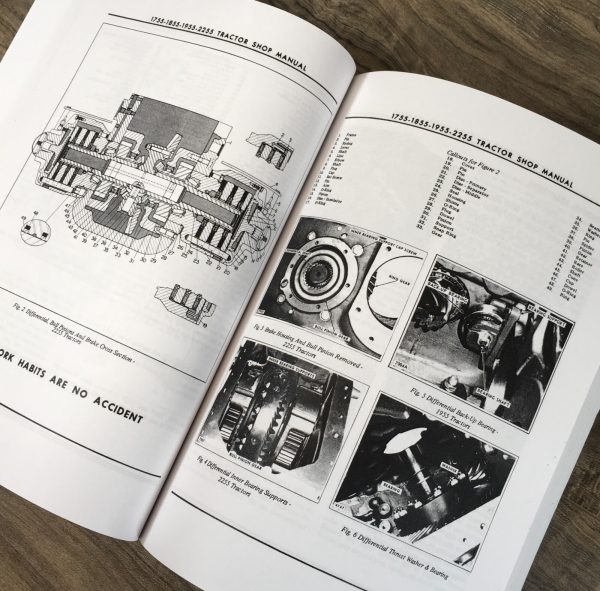 Oliver 1755 Tractor Service Parts Operators Manual Set Repair Workshop Shop Book - Image 21