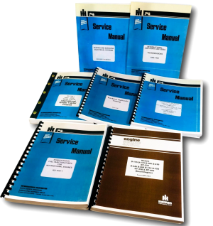 International 2500A 2050A Diesel Tractor Backhoe Service Manual Repair Book
