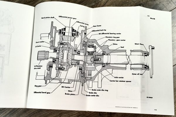 International 2500A 2050A Diesel Tractor Backhoe Service Manual Repair Book - Image 21