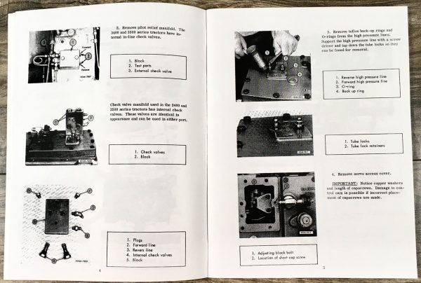 International 2500A 2050A Diesel Tractor Backhoe Service Manual Repair Book - Image 24