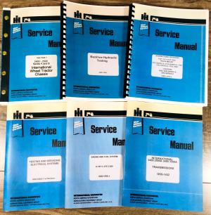 International 2500A 2050A Gas Tractor Backhoe Loader Service Manual Repair Shop