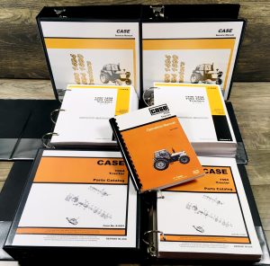 Case David Brown 1594 Tractor Service Manual Parts Catalog Operators Repair Shop